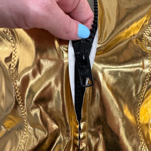 Lisa Marie Fernandez gold Farrah Maillot One-Piece Swimsuit - Picture 7 of 8